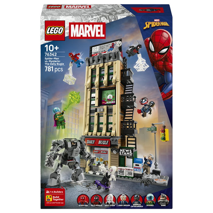 LEGO Marvel Spider-Man vs. Mysterio: El Daily Bugle 76342 LEGO Marvel Spider-Man vs. Mysterio: El Daily Bugle 76342