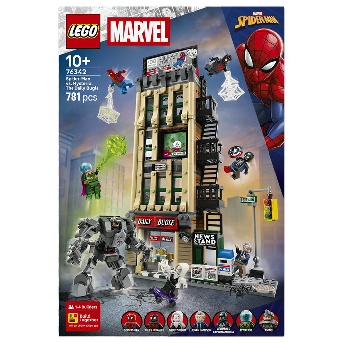 LEGO Marvel Spider-Man vs. Mysterio: El Daily Bugle 76342 LEGO Marvel Spider-Man vs. Mysterio: El Daily Bugle 76342