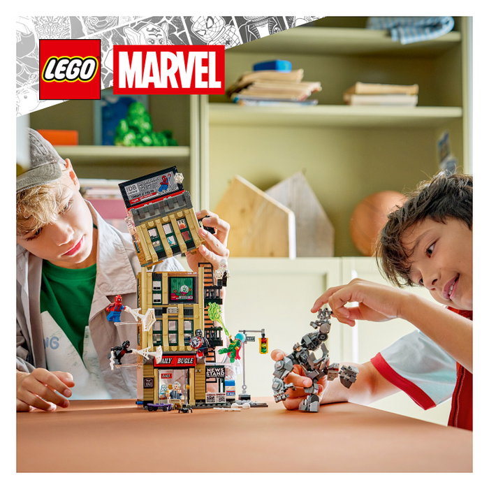 LEGO Marvel Spider-Man vs. Mysterio: El Daily Bugle 76342 LEGO Marvel Spider-Man vs. Mysterio: El Daily Bugle 76342
