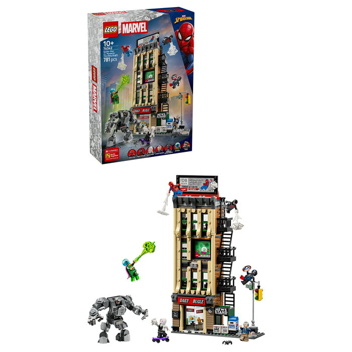 LEGO Marvel Spider-Man vs. Mysterio: El Daily Bugle 76342 LEGO Marvel Spider-Man vs. Mysterio: El Daily Bugle 76342