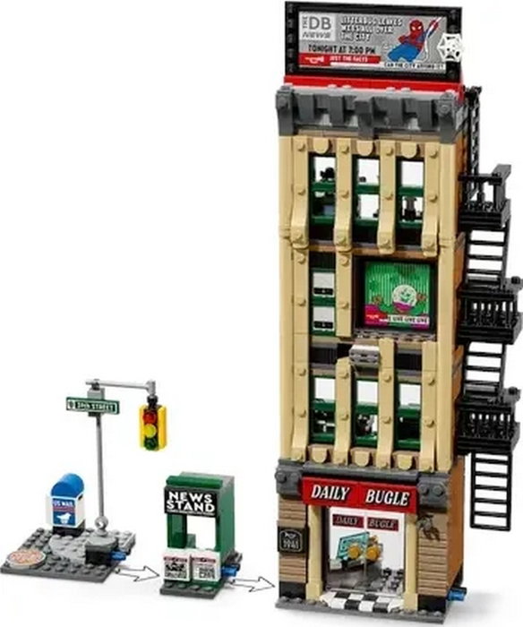 LEGO Marvel Spider-Man vs. Mysterio: El Daily Bugle 76342 LEGO Marvel Spider-Man vs. Mysterio: El Daily Bugle 76342