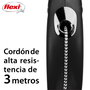 Flexi Classic XS Cordon Negro 3m