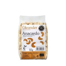 OLEANDER Anacardo Crudo Bio Sin Gluten 150 g - Vegano