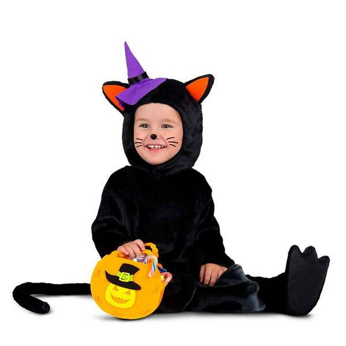 My Other Me Disfraz Gatito con Calabaza, Negro, 12-24 meses My Other Me Disfraz Gatito con Calabaza, Negro, 12-24 meses
