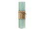 DKD Home Decor Set de 4 Velas Pilar Turquesa