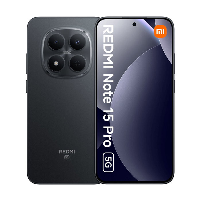 Xiaomi Redmi Note 15 Pro 5G, 8GB RAM, 512GB, Negro