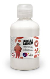 Pintura Acrilica Tcolors 250 Ml (Botella) Blanco