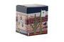 DKD Home Decor Tazas de Porcelana Teide 2023 Surtidas, 380ml (Pack de 3) Axul y Verde