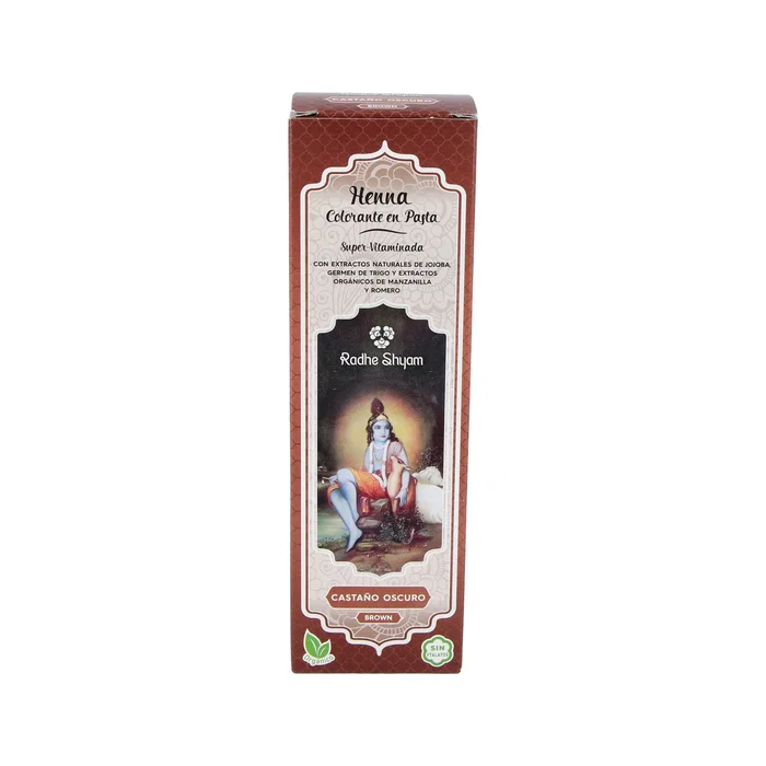 Radhe Shyam Henna Pasta Castaño Oscuro Radhe Shyam Henna Pasta Castaño Oscuro