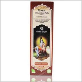 RADHE SHYAM Henna Pasta Castaño Oscuro 200Gr