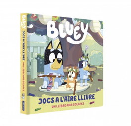 BEASCOA, Bluey. Llibre de cartró amb solapes - Joc a l'aire lliure - 2026
