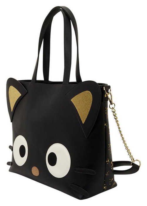 Loungefly Sanrio Chococat Stars Tote Crossbody Bag con Monedero Loungefly Sanrio Chococat Stars Tote Crossbody Bag con Monedero