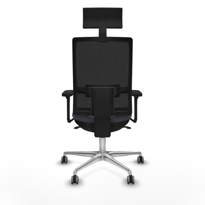 PIQUERAS Y CRESPO Silla de oficina Horna con mecanismo Sincro, Gris oscuro y Negro PIQUERAS Y CRESPO Silla de oficina Horna con mecanismo Sincro, Gris oscuro y Negro