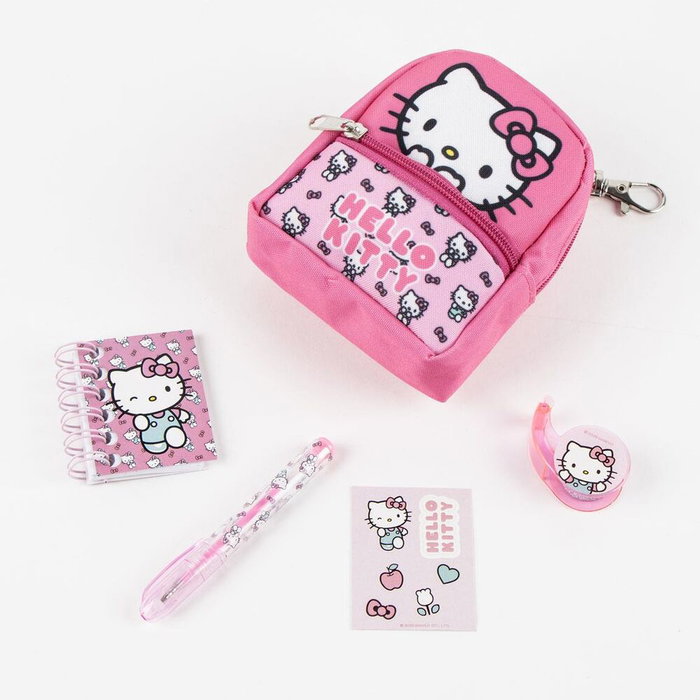 Cerdá Set de Papelería Minimochila Hello Kitty Multicolor