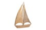 DKD Home Decor Decoración de Mango Velero Natural