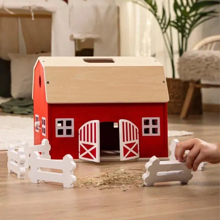 Schleich 42602 Farm World Figura retro de madera