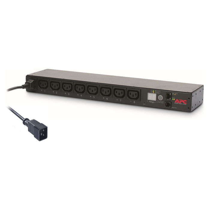 APC AP7921B PDU conmutada 1U 16A 230V 8 salidas C13 APC AP7921B PDU conmutada 1U 16A 230V 8 salidas C13