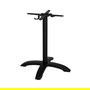 Patas para Mesa Negro Aluminio Salón 66 X 66 X 72 cm