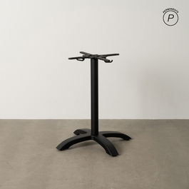 Patas para Mesa Negro Aluminio Salón 66 X 66 X 72 cm