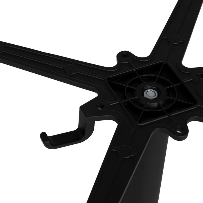 Patas para Mesa Negro Aluminio Salón 66 X 66 X 72 cm