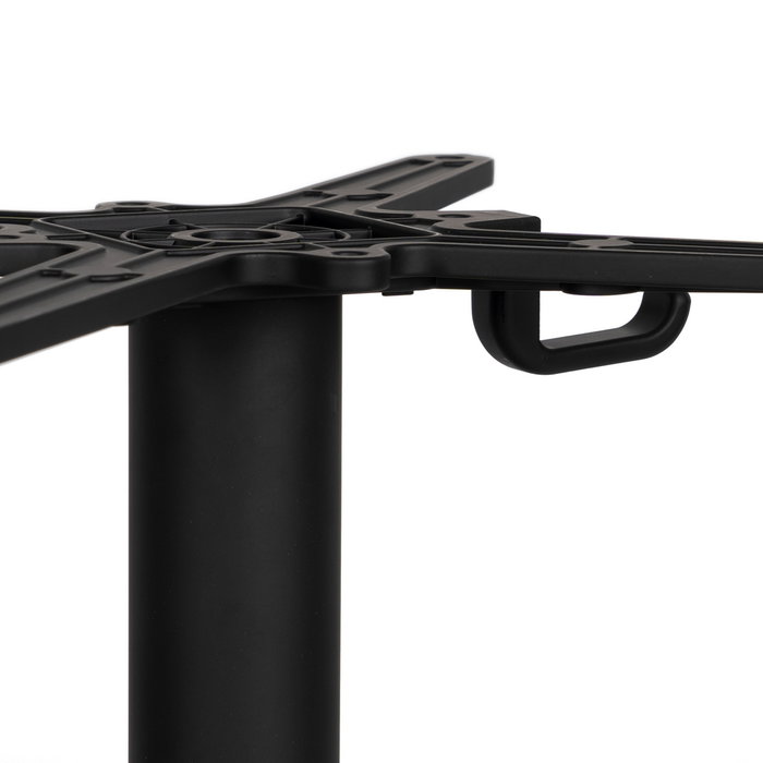 Patas para Mesa Negro Aluminio Salón 66 X 66 X 72 cm