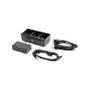 Zebra Cargador de Baterías de 3 Ranuras SAC-MPP-3BCHGEU1-01 Negro