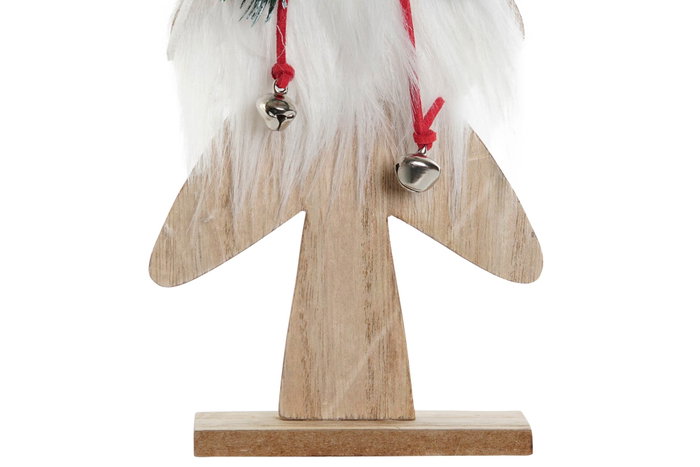 DKD Home Decor Figura de Madera Árbol Rojo y Negro DKD Home Decor Figura de Madera Árbol Rojo y Negro