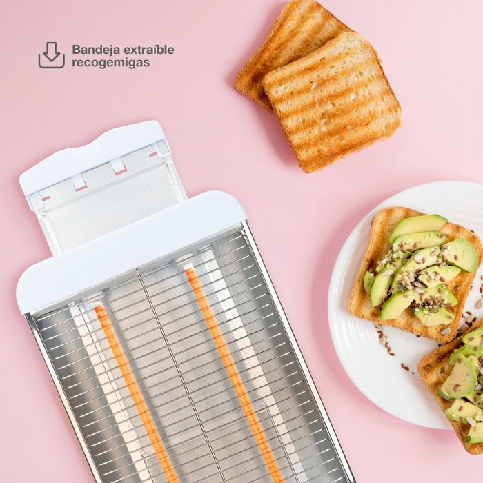 Väline Tostadora plana Broa 600W Blanco