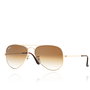 Rayban RB3025 001/51 Gafas de Sol Aviador Dorado Marrón Degradado 55 mm