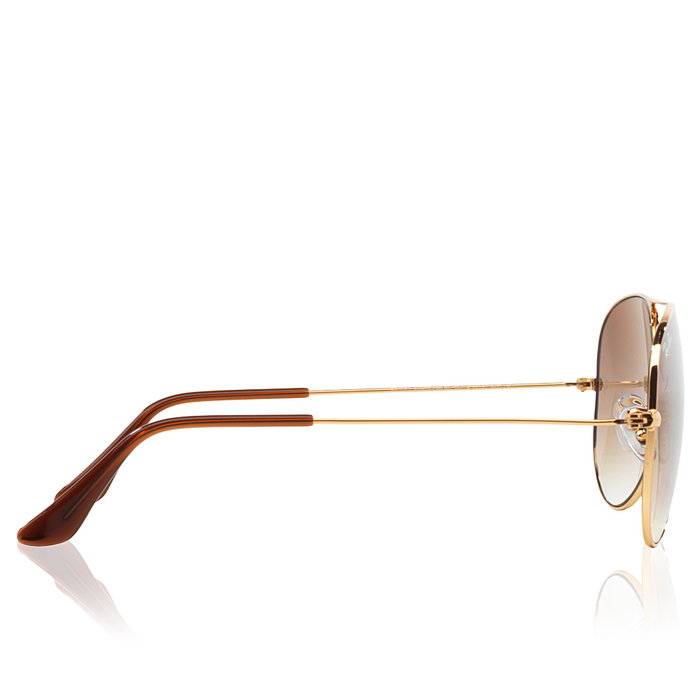 Rayban RB3025 001/51 Gafas de Sol Aviador Dorado Marrón Degradado 55 mm Rayban RB3025 001/51 Gafas de Sol Aviador Dorado Marrón Degradado 55 mm