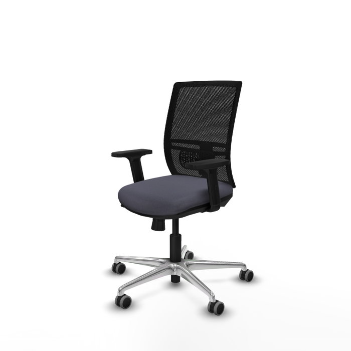 PIQUERAS Y CRESPO Silla de oficina Yunquera Gris oscuro/Negro PIQUERAS Y CRESPO Silla de oficina Yunquera Gris oscuro/Negro
