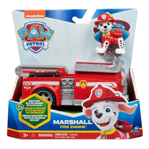 Spin Master PAW Patrol Vehículo Clásico Sostenible con Figura
