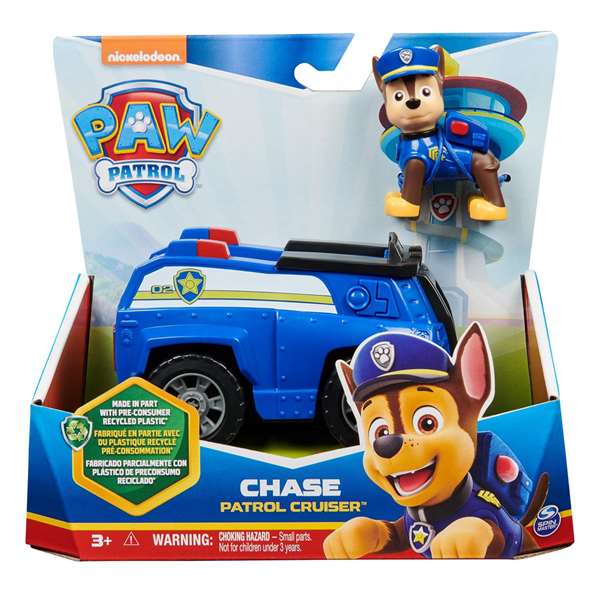 Spin Master PAW Patrol Vehículo Clásico Sostenible con Figura