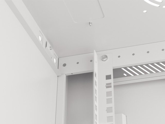 Lanberg Bastidor de Pared 9U 19" 600x450 mm Gris