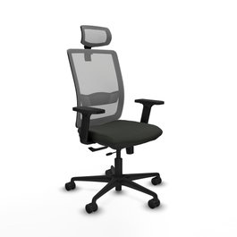 PIQUERAS Y CRESPO Silla de oficina Haches con mecanismo Sincro/Traslack