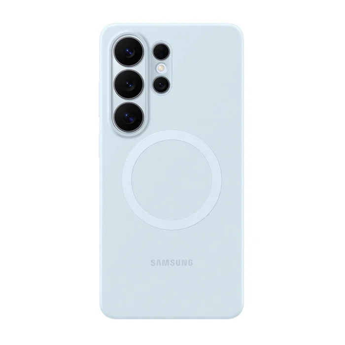 Samsung Funda Silicone Magnet para Galaxy S26 Ultra, Azul claro