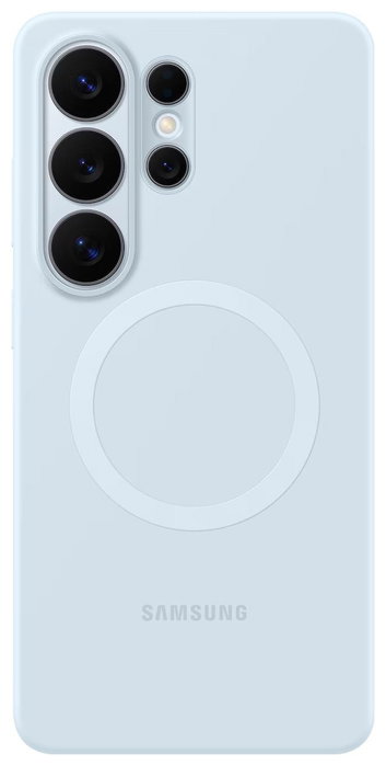 Samsung Silicone Magnet Case Galaxy S26 Ultra - Azul claro
