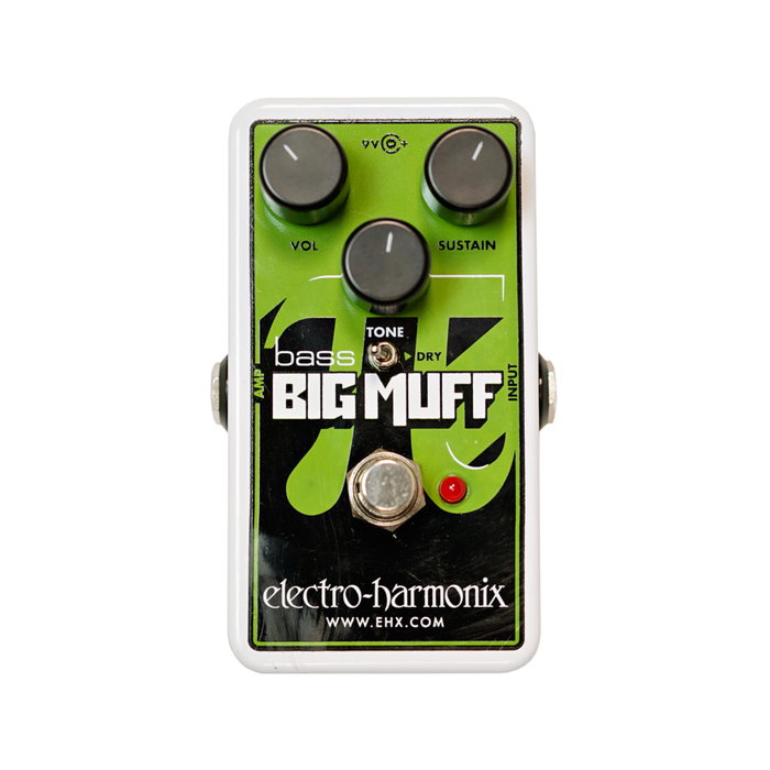 EHX Nano Bass Big Muff Pi Pedal de Efectos Distorsión/Sustain para Bajo EHX Nano Bass Big Muff Pi Pedal de Efectos Distorsión/Sustain para Bajo