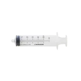 Kruuse Jeringas Desechables de 3 Cuerpos Luer Lock 50-60ml (25 uds)