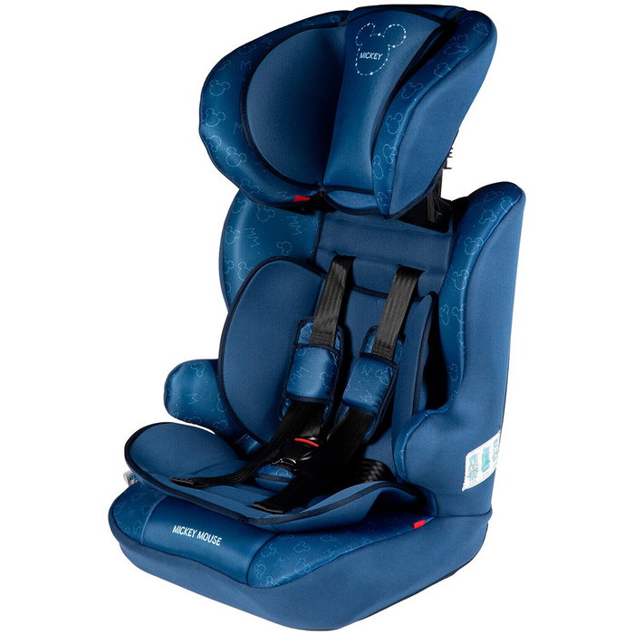 Licensing Silla de bebé coche Mickey Mouse Grupos 1/2/3 Azul marino