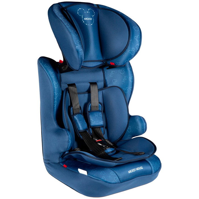 Licensing Silla de bebé coche Mickey Mouse Grupos 1/2/3 Azul marino