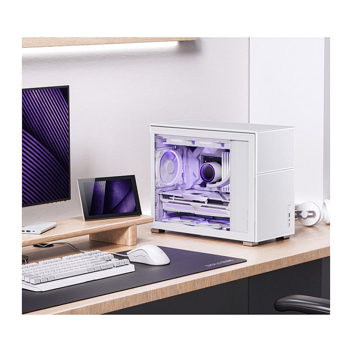 Jonsbo D31 MESH Micro-ATX Blanco con Vidrio Templado Jonsbo D31 MESH Micro-ATX Blanco con Vidrio Templado