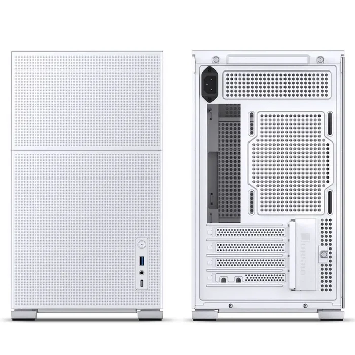 Jonsbo D31 MESH Micro-ATX Gehäuse, Tempered Glass - weiß