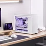 Jonsbo D31 MESH Micro-ATX Gehäuse, Tempered Glass - weiß