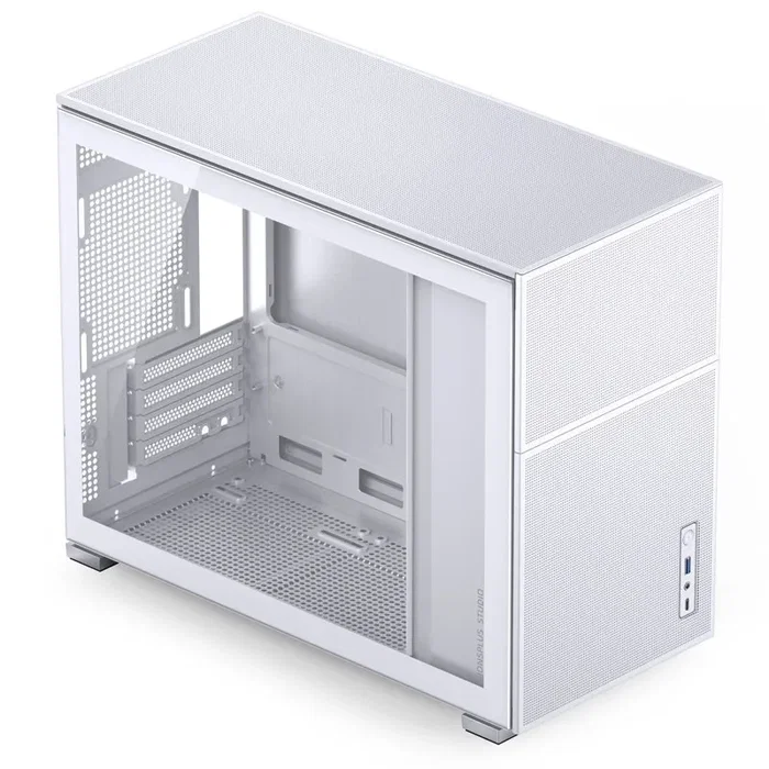 Jonsbo D31 MESH Micro-ATX Gehäuse, Tempered Glass - weiß