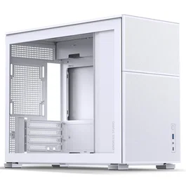 Jonsbo D31 MESH Micro-ATX Gehäuse, Tempered Glass - weiß