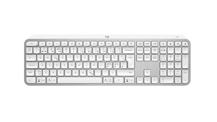 Logitech MX Keys S Teclado Inalámbrico Iluminado Avanzado Ergonomico, Compatible Multi-OS y Multi-Dispositivo con USB-C