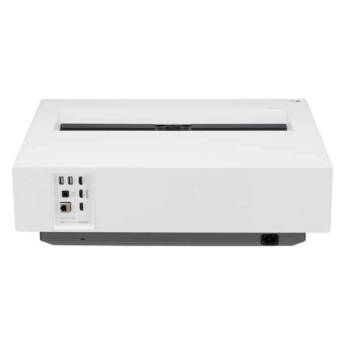 LG CineBeam HU915QE Proyector Laser 4K UHD 3700 Lumenes webOS 6.0, DLP, HDR10/HLG, 3x HDMI, WiFi, 40W, Alcance Corto para Cine en Casa
