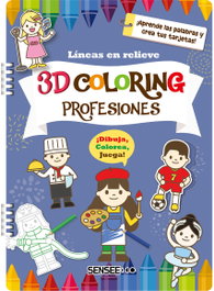 SENSEE Profesiones - 3D COLORING