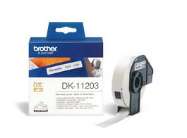 Brother Etiquetas Precortadas para Carpetas 17x87 mm 300 Etiquetas